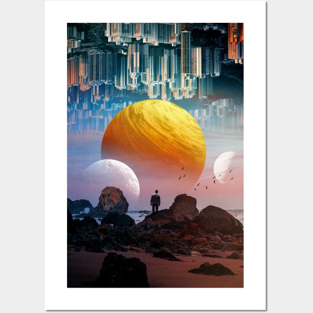 Four Planets Wall Art by SeamlessOo